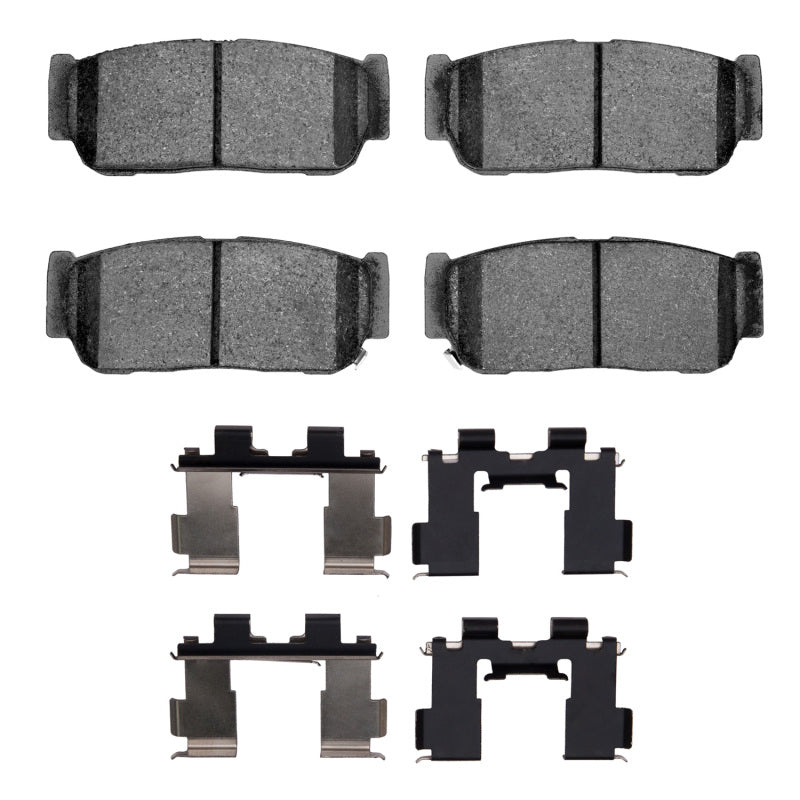 R1 Concepts R1 03-09 Kia Sorento Rear Semi Met Pads & Hardware Kit