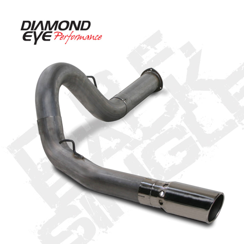 Diamond Eye Performance Diamond Eye KIT 5in DPF-BACK Single SS 07.5-08 CHEVY 6 6L 2500/3500 PCKGD BX46X14X14OD EL-PL