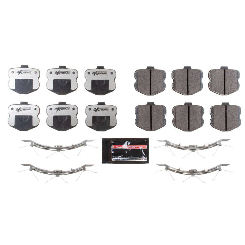 PowerStop Power Stop 06-13 Chevrolet Corvette Front Z26 Extreme Street Brake Pads w/Hardware