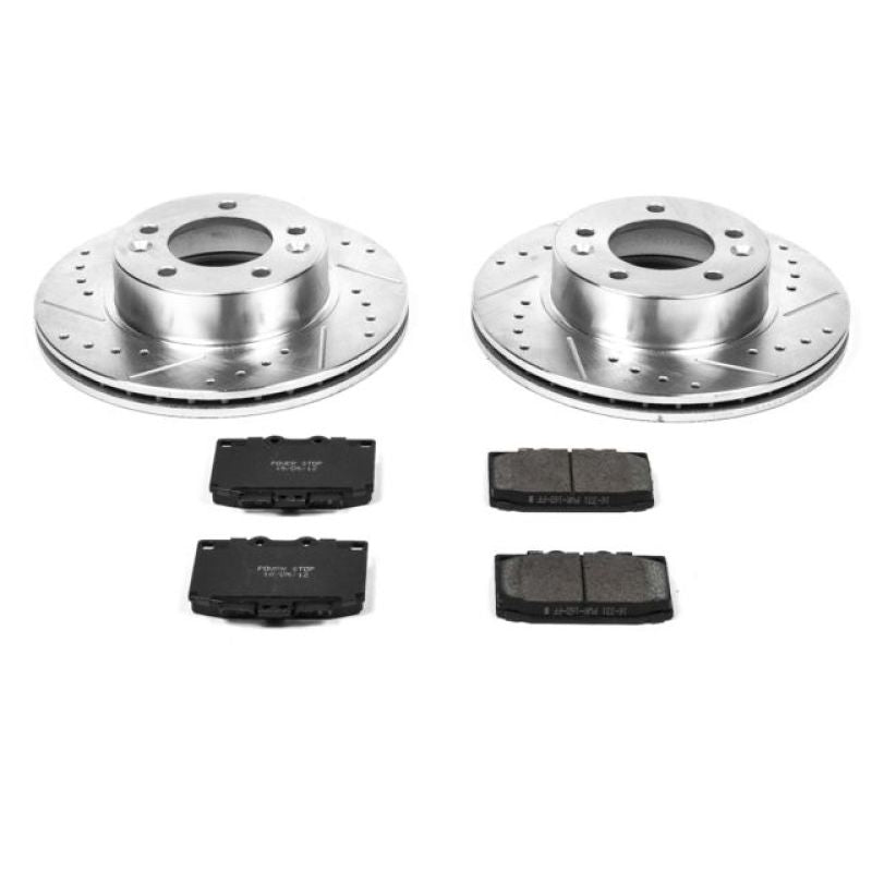 PowerStop Power Stop 86-91 Mazda RX-7 Front Z23 Evolution Sport Brake Kit