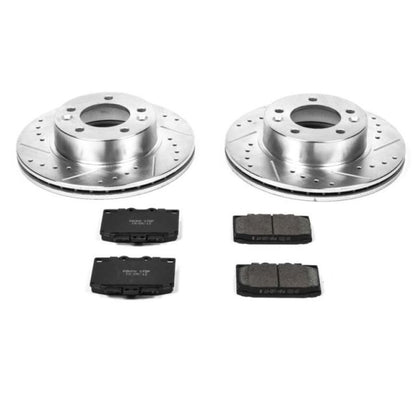 PowerStop Power Stop 86-91 Mazda RX-7 Front Z23 Evolution Sport Brake Kit