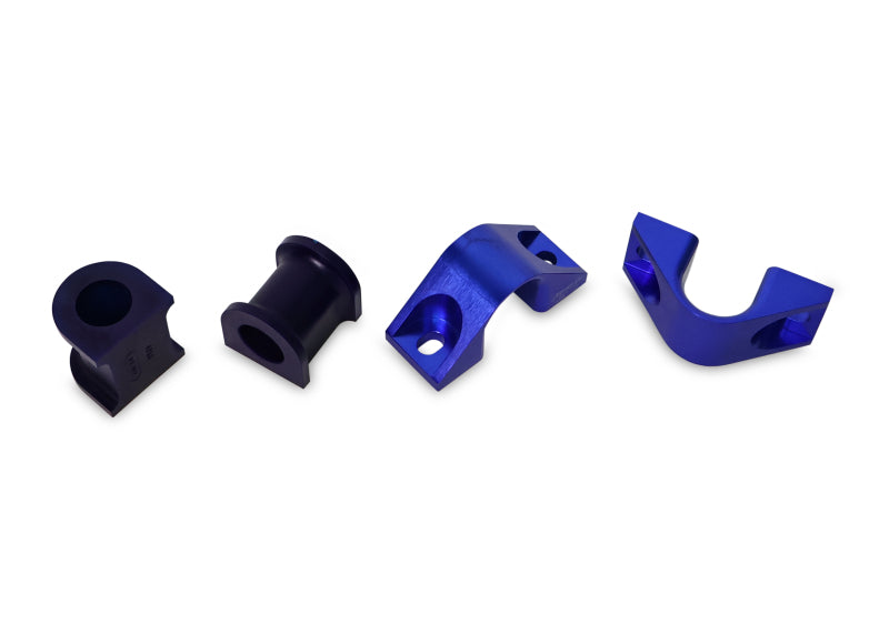 SuperPro 2015 Ford Mustang GT Rear 26mm Sway Bar Mount Bushing & Alloy Bracket Set