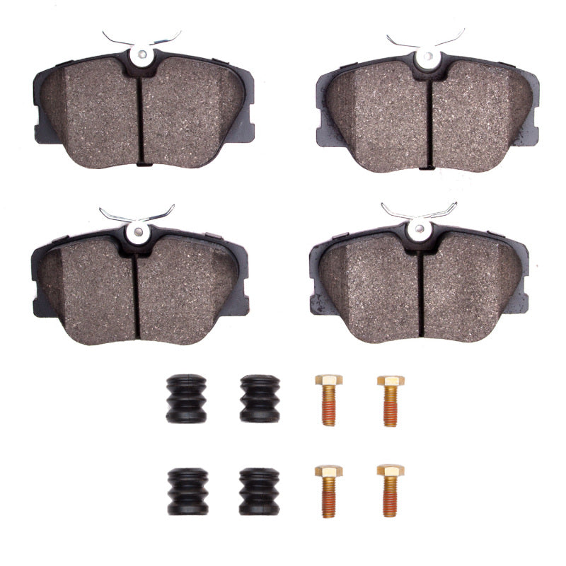 R1 Concepts R1 84-95 Mercedes-Benz 300E Front Euro Ceramic Brake Pads and Hardware Kit