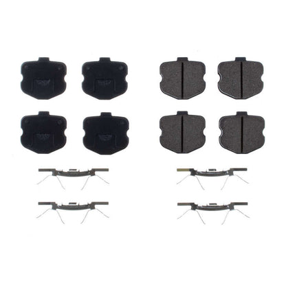 PowerStop Power Stop 06-13 Chevrolet Corvette Rear Z17 Evolution Ceramic Brake Pads w/Hardware