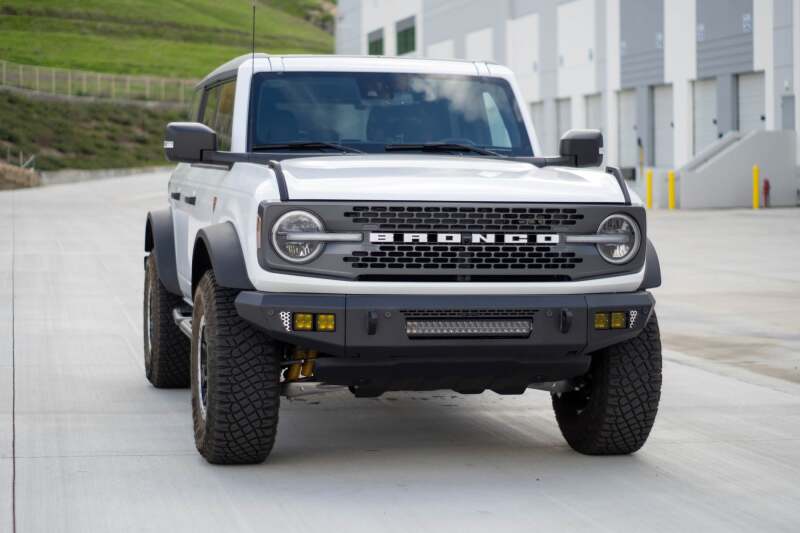 DV8 Offroad 2021+ Ford Bronco Front Bumper V2 - OE Plus Series (Works w/o ACC Relocation)