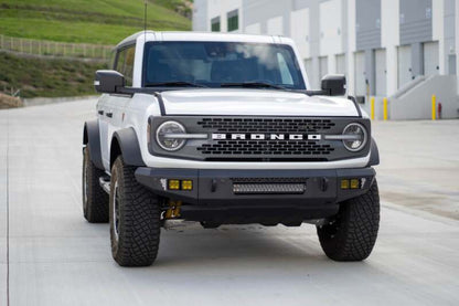 DV8 Offroad 2021+ Ford Bronco Front Bumper V2 - OE Plus Series (Works w/o ACC Relocation)