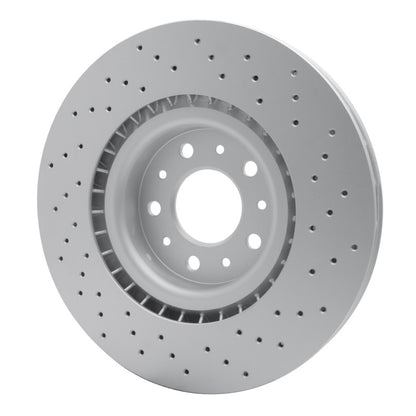 DFC 05-06 Ford GT Rear Drilled GeoSPEC Coated Rotor