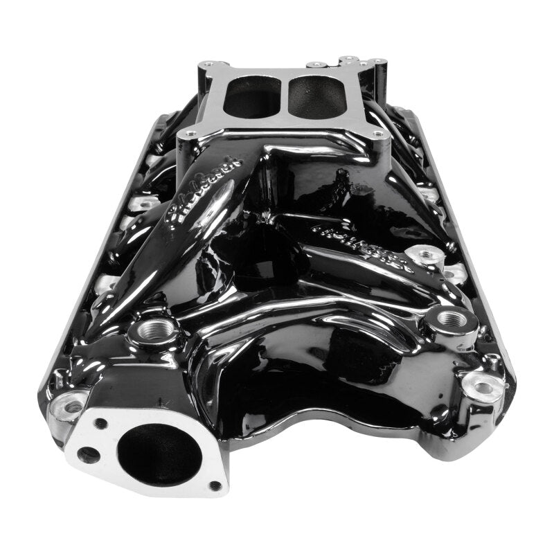 Edelbrock RPM Air-Gap Small Block Ford 351W Intake Manifold - Black Plasma Finish