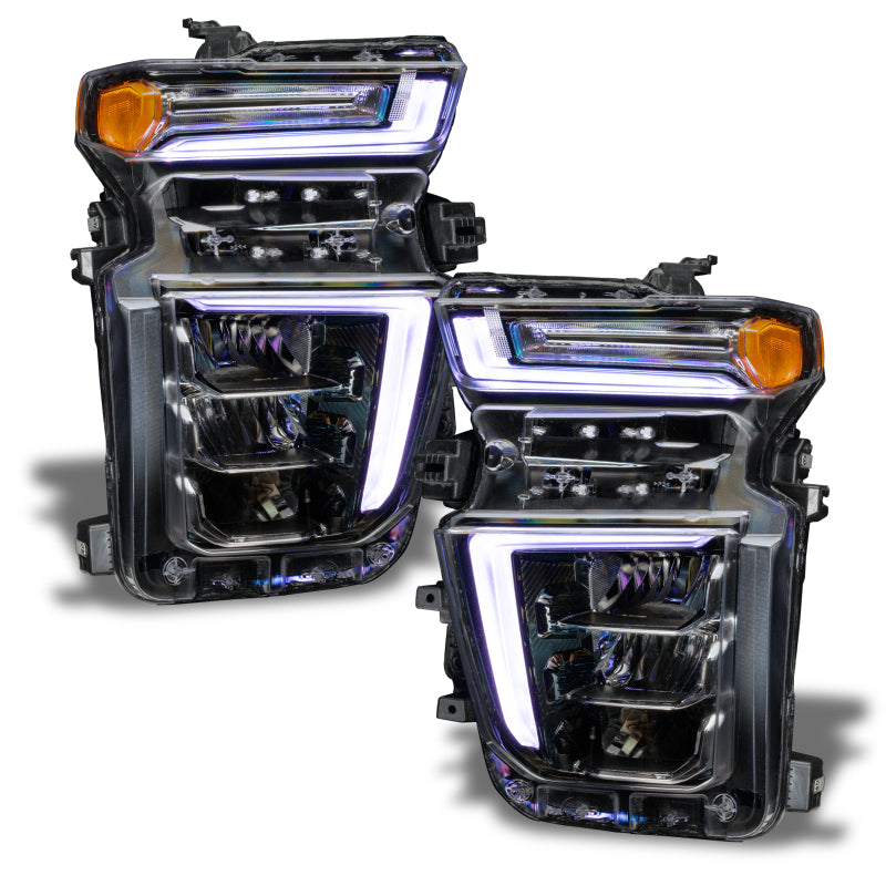 ORACLE Lighting Oracle 20-21 Chevy Silverado HD 2500 RGB+W Headlight DRL Kit - ColorSHIFT w/o Controller