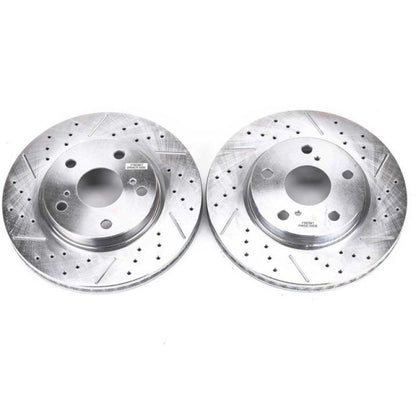 PowerStop Power Stop 10-12 Lexus HS250h Front Evolution Drilled & Slotted Rotors - Pair
