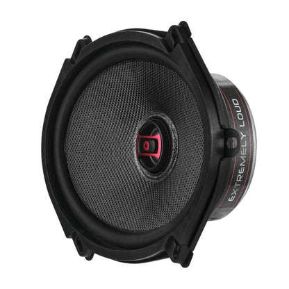 DS18 5x7in 120 Watts RMS 3 ohm 2-Way Coaxial Speakers And Component System w/ Fiberglass Cone