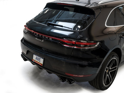 AWE Tuning 19-21 Porsche Macan 3.0T/2.9TT Touring Edition Cat-Back Exhaust w/ Diamond Black Tips
