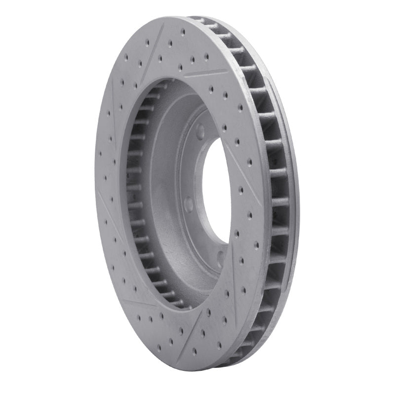 R1 Concepts R1 67-70 Chevrolet Caprice Front Right Drilled & Slotted Geo-Carbon Rotor
