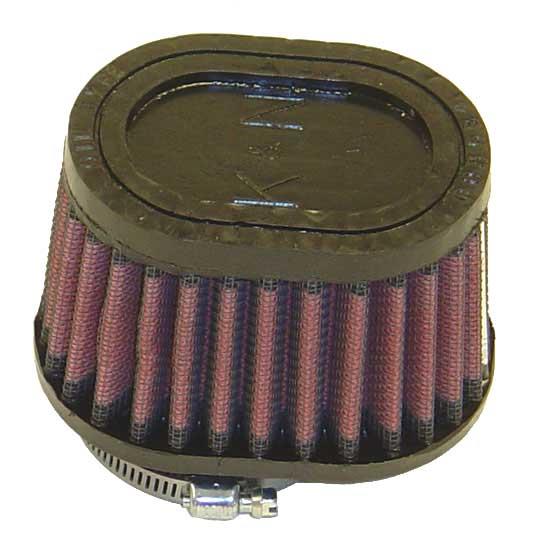 K&N Engineering K&N Filter Universal Rubber Filter Oval Tapered 4in Base O/S L x 3.5in Top O/S L x 2.75in H