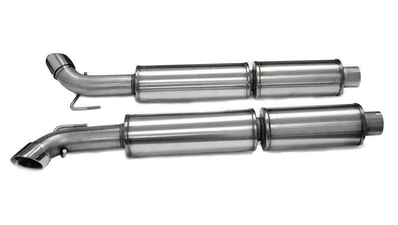 CORSA Performance Corsa 2003-06 Dodge Viper 8.3L Polished Sport Cat-Back Exhaust (2.5in Inlet for Use w/ Stock Conv.)