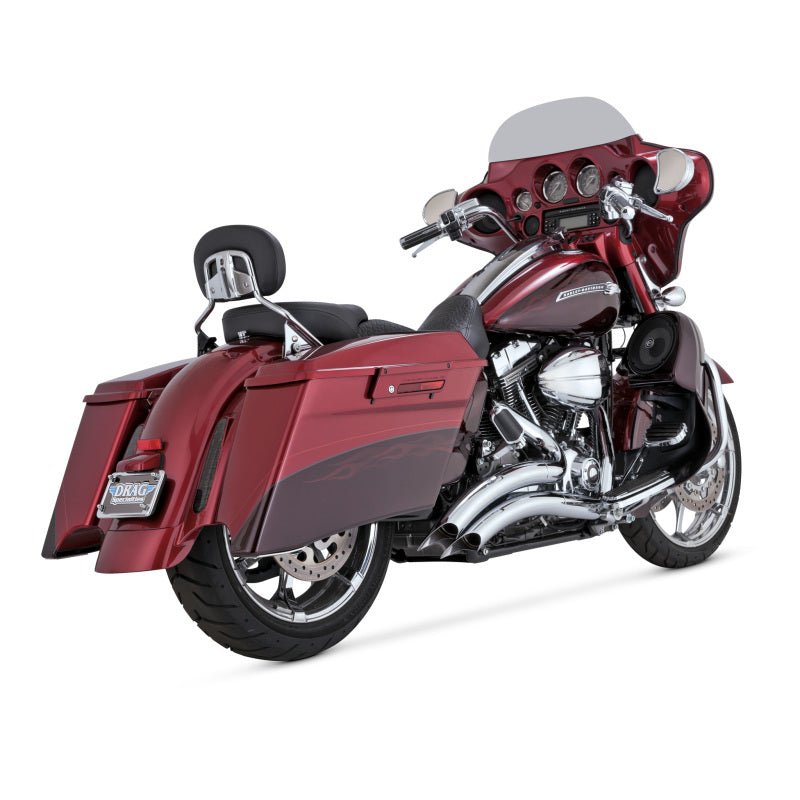 Vance and Hines Vance & Hines HD Dresser 07-16 Big Radius 2-2 Chrome PCX Full System Exhaust