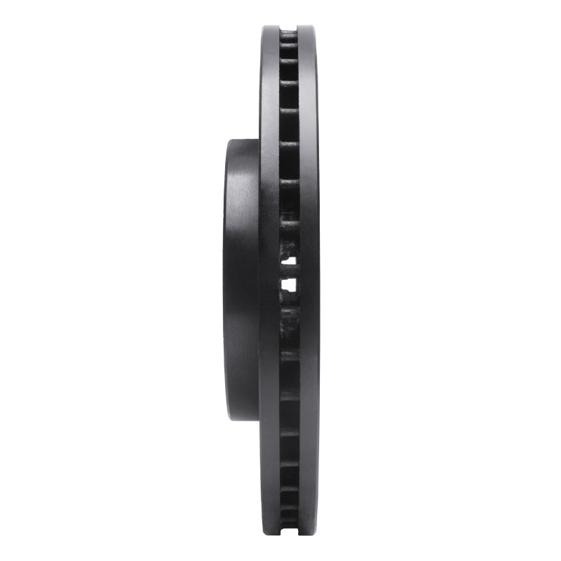 R1 Concepts R1 93-95 Acura Legend Front Right Drilled & Slotted Black Brake Rotor