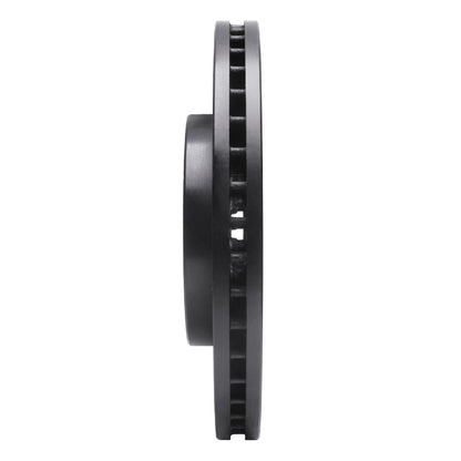 R1 Concepts R1 93-95 Acura Legend Front Right Drilled & Slotted Black Brake Rotor