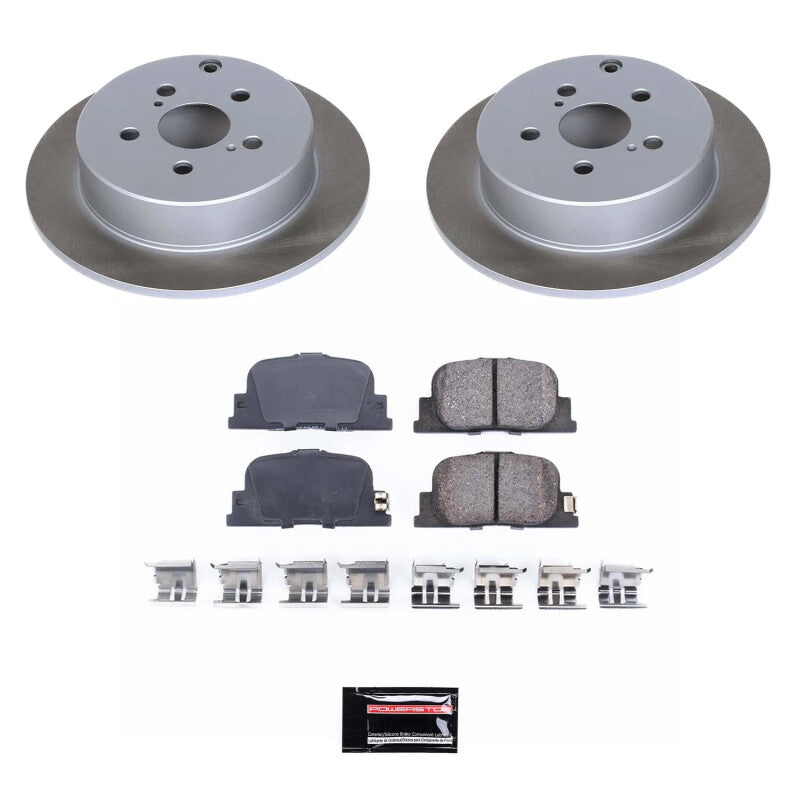 PowerStop Power Stop 05-10 Scion tC Rear Semi-Coated Rotor Kit