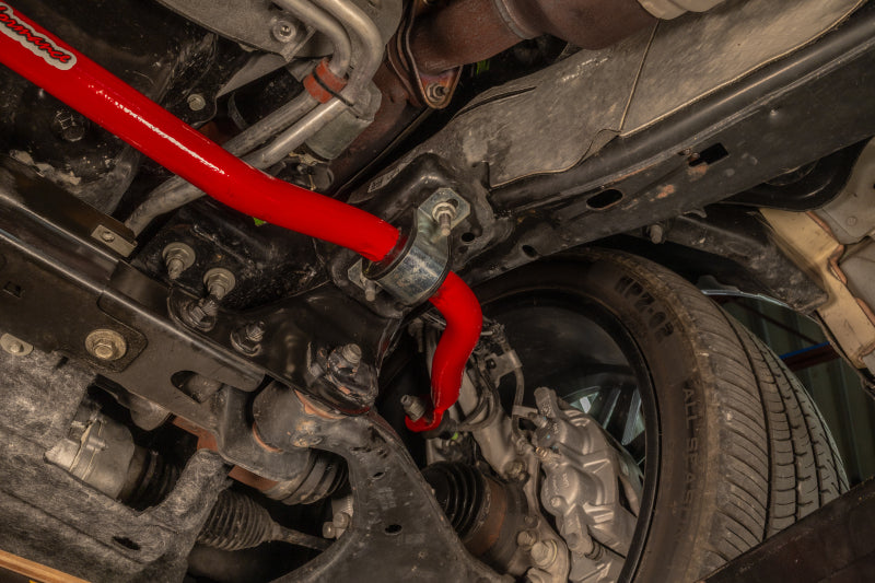 UMI Performance 21-24 Ford F-150 1 3/8in Solid Front Sway Bar - Red