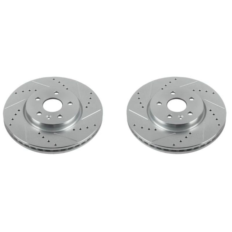 PowerStop Power Stop 13-16 Chevrolet Trax Front Evolution Drilled & Slotted Rotors - Pair