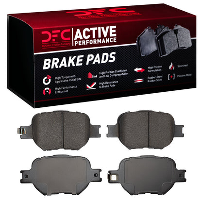 DFC 00-10 Scion TC Front Active Performance Pads - Low Metallic