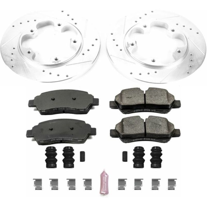 PowerStop Power Stop 15-19 Ford Transit-150 Rear Z23 Evolution Sport Brake Kit