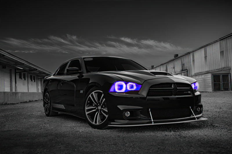 ORACLE Lighting Oracle Dodge Charger 11-14 Halo Kit - ColorSHIFT w/o Controller