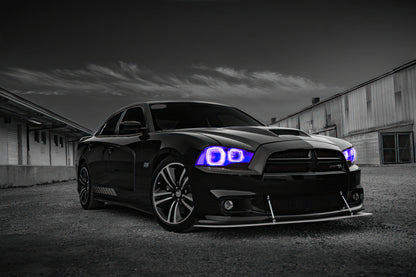 ORACLE Lighting Oracle Dodge Charger 11-14 Halo Kit - ColorSHIFT w/o Controller