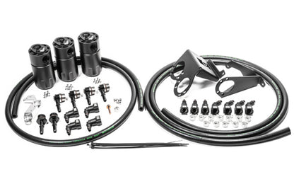 Radium Engineering Radium 14-19 Chevrolet Corvette LT1 CCV Fluid Lock Triple Catch Can Kit