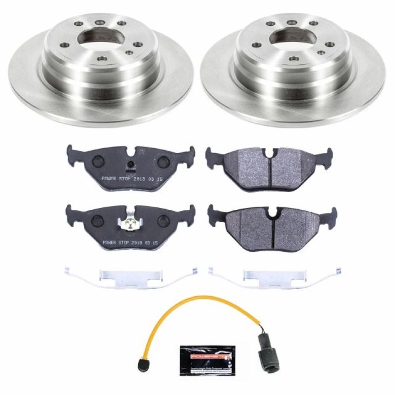 PowerStop Power Stop 1989 BMW 525i Rear Track Day SPEC Brake Kit