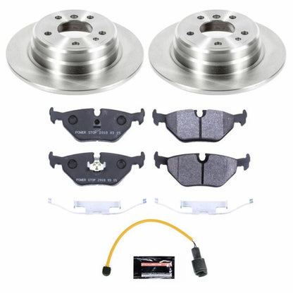 PowerStop Power Stop 1989 BMW 525i Rear Track Day SPEC Brake Kit