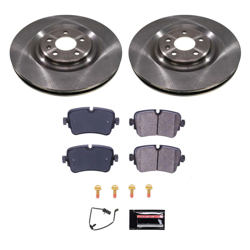 PowerStop Power Stop 19-20 Audi A8 Quattro Rear Autospecialty Brake Kit
