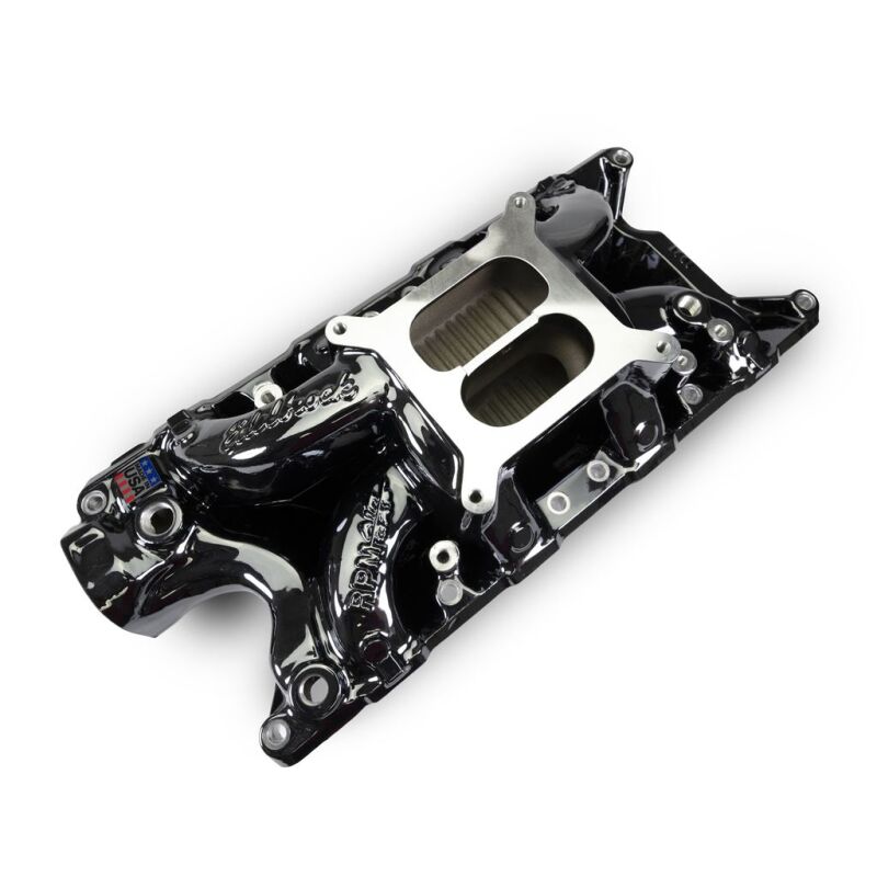 Edelbrock RPM Air-Gap Intake Manifold for Small-Block Ford - Black Plasma Finish