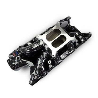 Edelbrock RPM Air-Gap Intake Manifold for Small-Block Ford - Black Plasma Finish