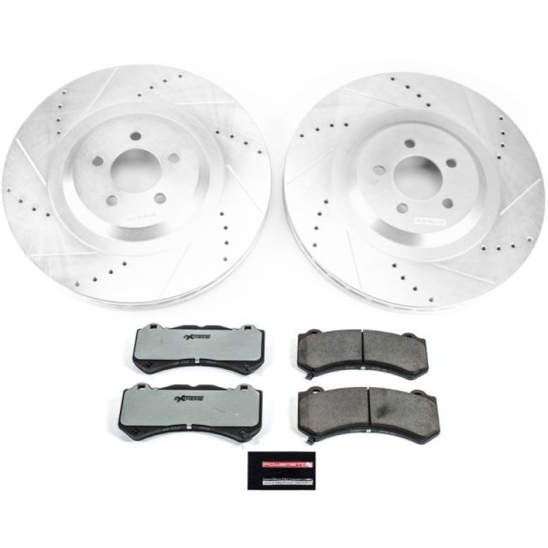 PowerStop Power Stop 15-20 Dodge Charger Front Z26 Street Brake Kit
