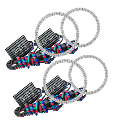 ORACLE Lighting Oracle Nissan Maxima 09-13 Halo Kit - ColorSHIFT w/o Controller