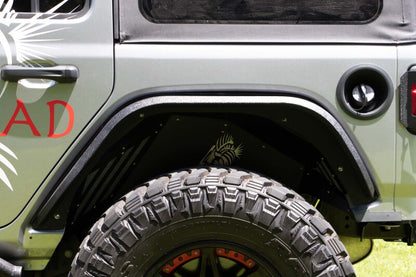 Fishbone Offroad 2018+ Jeep Wrangler JL Rear Fenders Elite Steel