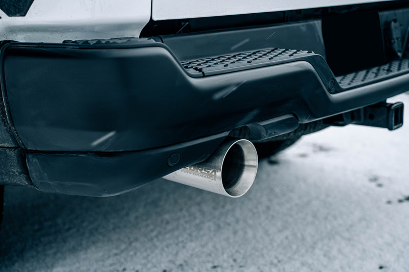 CORSA Performance Corsa  25-26 Ram 2.5in Stainless Steel Sport Cat-back Dual Rear Exit 5.0in Polished Tip