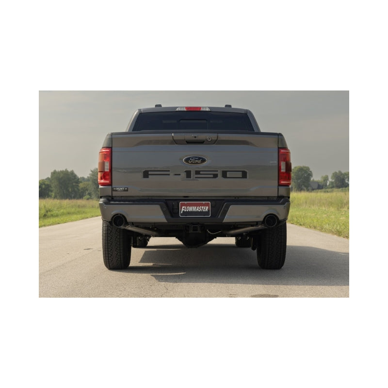 Flowmaster 21-25 F-150 Outlaw Cat-Back Exhaust System - Dual Tailpipe