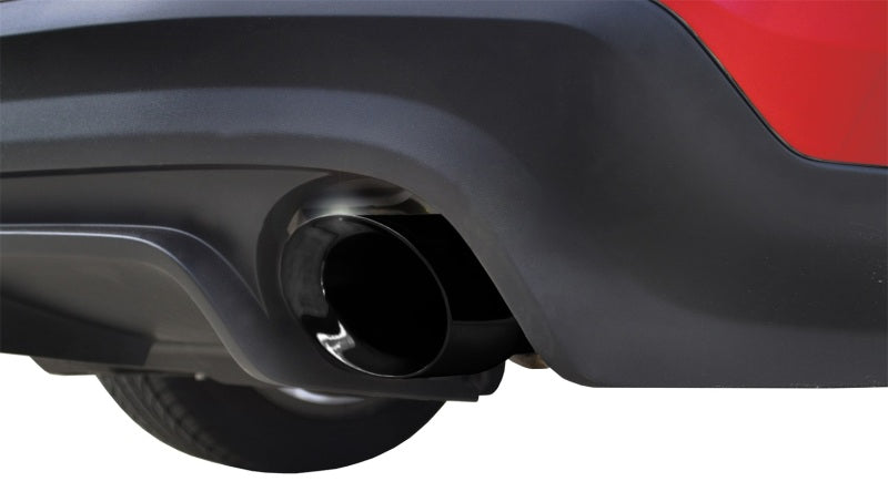 CORSA Performance Corsa 2011-2014 Ford Mustang 3.7L V6 Black Sport Axle-Back Dual Rear Exhaust