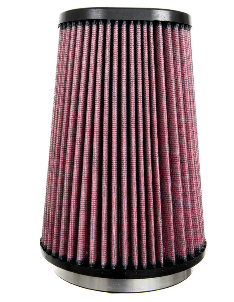K&N Engineering K&N Universal Round Clamp-On Air Filter 4-1/2in FLG, 5-7/8in B, 3-1/4in X 4-1/2in T, 8in H