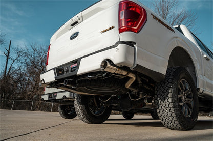 CORSA Performance Corsa 2021-2025 Ford F-150 SuperCrew/5.5ft Bed 3.5L V6 Sport Cat-Back Dual Rear Exit-Polished