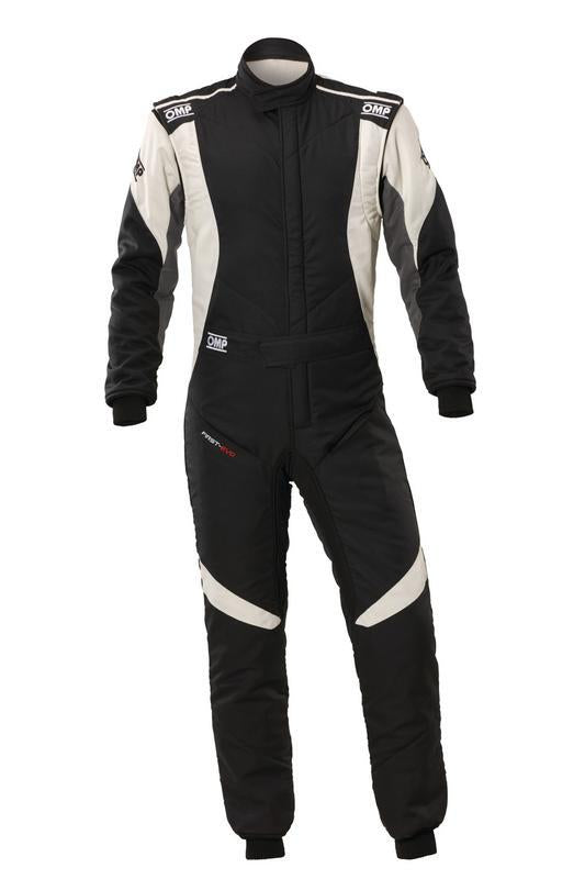 OMP FIRST EVO ELLE OVERALL my2025 FIA 8856-2018/SFI BLACK / FUCHSIA SZ 38