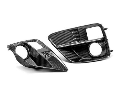 Seibon 15-17 Subaru Impreza WRX/STi Carbon Fiber Fog Light Surrounds (pair)