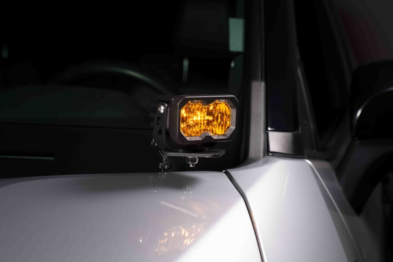Diode Dynamics 19-25 Toyota RAV4 Stage Series Ditch Light Bracket Kit