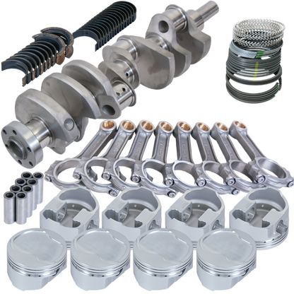 Eagle Ford 289/302 3.400in Crank 5.400in I-Beam Rods -12.5cc 4.000in Pistons Rotating Assembly