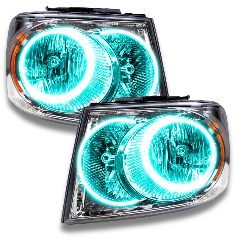 ORACLE Lighting Oracle 07-09 Dodge Durango SMD HL - Chrome - ColorSHIFT