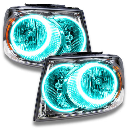 ORACLE Lighting Oracle 07-09 Dodge Durango SMD HL - Chrome - ColorSHIFT w/ Simple Controller