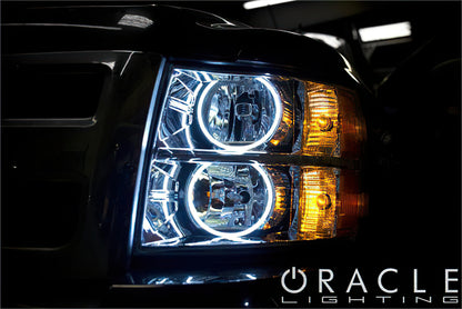 ORACLE Lighting Oracle Chevy Silverado 07-13 Halo Kit Round Style - ColorSHIFT w/ BC1 Controller